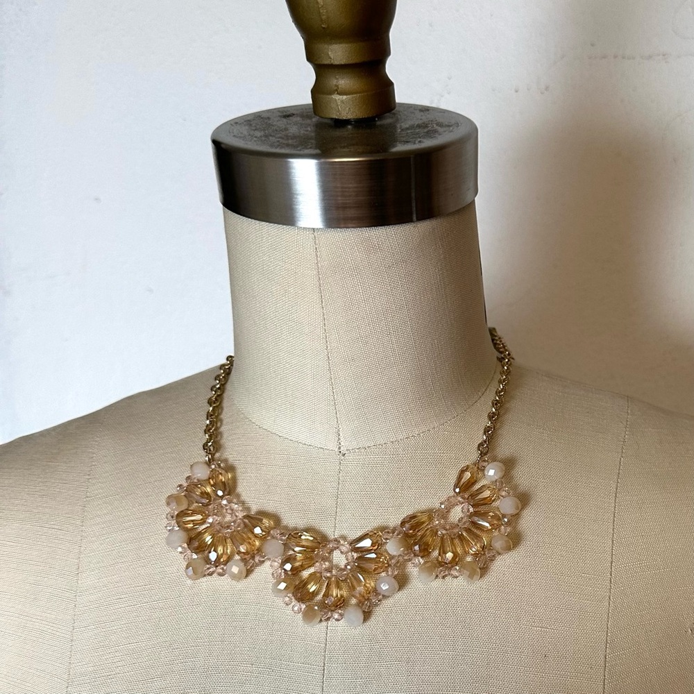 Liz Claiborne Gold-tone Floral Necklace